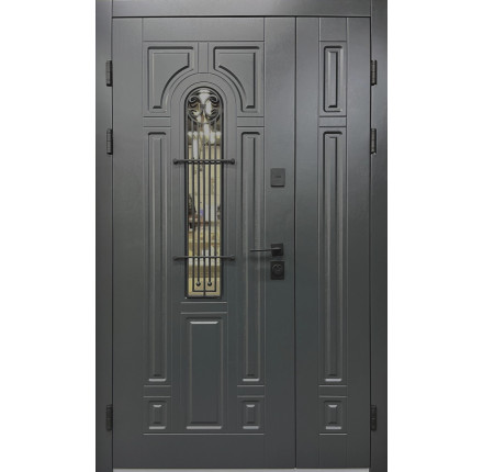 Двері вхідні в дім Елегант термо Лучія ArWood RAL 7016