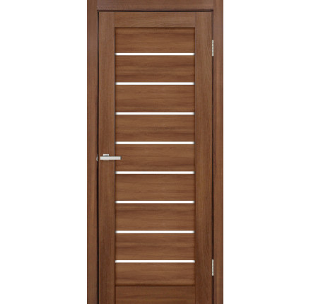 Міжкімнатні двері DOORS C 018 дуб медовий + скло сатин
