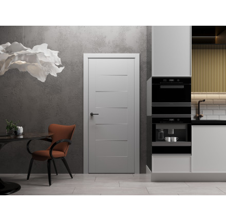 Двері ГРАНД PAINT 8 RAL 7037, глухе