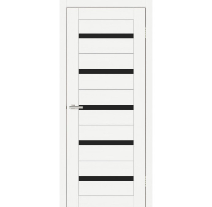 Міжкімнатні двері DOORS C 026 дуб меренго + скло чорне Міжкімнатні двері DOORS C 026 дуб меренго + скло чорне