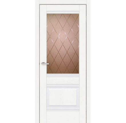 Міжкімнатні двері DOORS C 070 CD дуб меренго + скло бронза