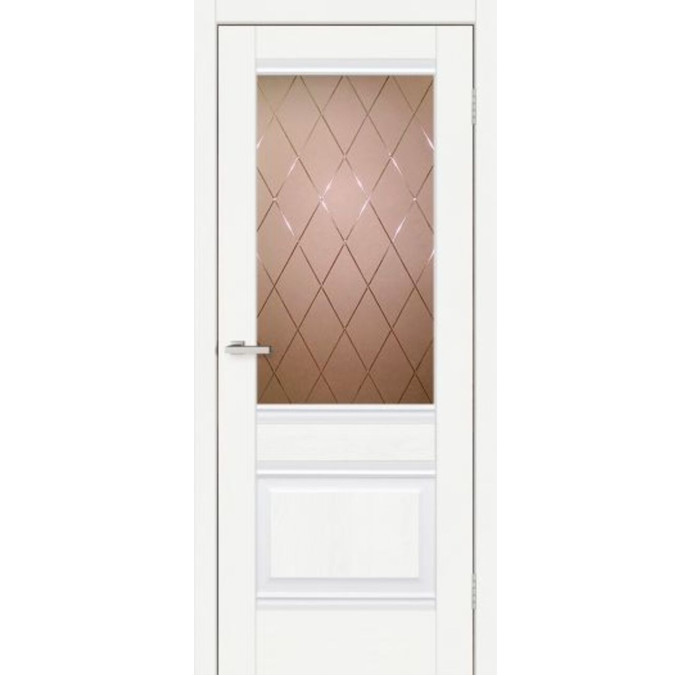 Міжкімнатні двері DOORS C 070 CD дуб меренго + скло бронза