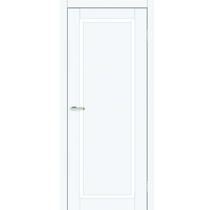 Міжкімнатні двері DOORS C 090 G емаліт білий + скло сатин