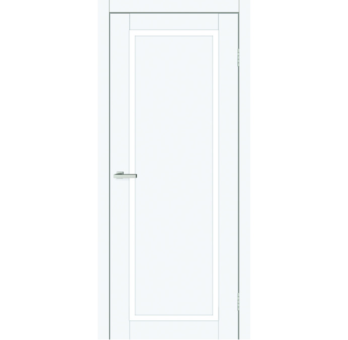 Міжкімнатні двері DOORS C 090 G емаліт білий + скло сатин