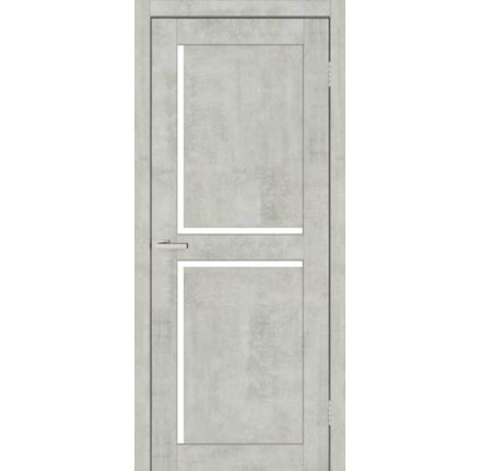 Міжкімнатні двері DOORS C 101 бетон світлий + скло сатин